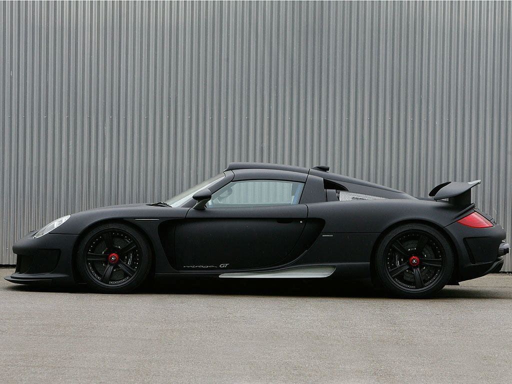 matt black porsche ? gemballa