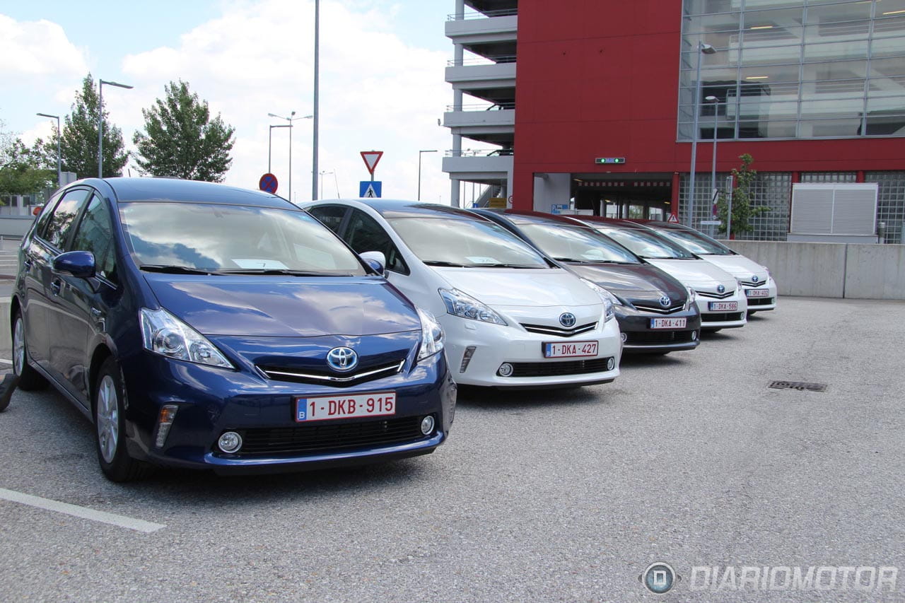 prueba toyota prius plus #6