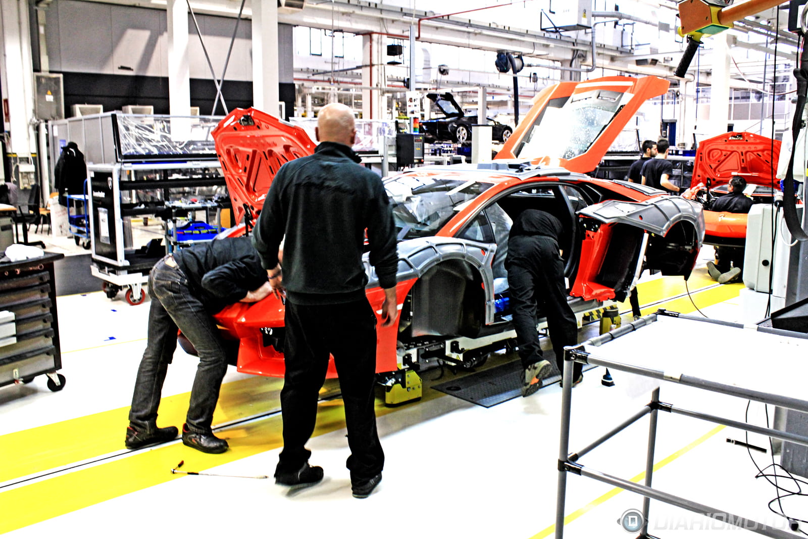 Cómo se fabrica el Lamborghini Aventador? | Diariomotor