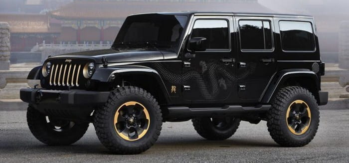 Jeep Wrangler Dragon Concept: un Wrangler para conmemorar el año chino del  dragón | Diariomotor