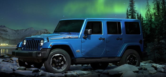 Jeep Wrangler Polar: el Wrangler se viste de azul para Frankfurt |  Diariomotor