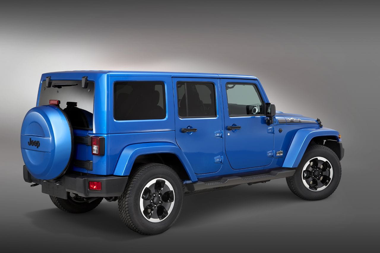 Jeep Wrangler Polar: el Wrangler se viste de azul para Frankfurt |  Diariomotor