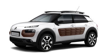 Vista lateral Citroën C4 Cactus destacando su diseño único y protecciones Airbump.