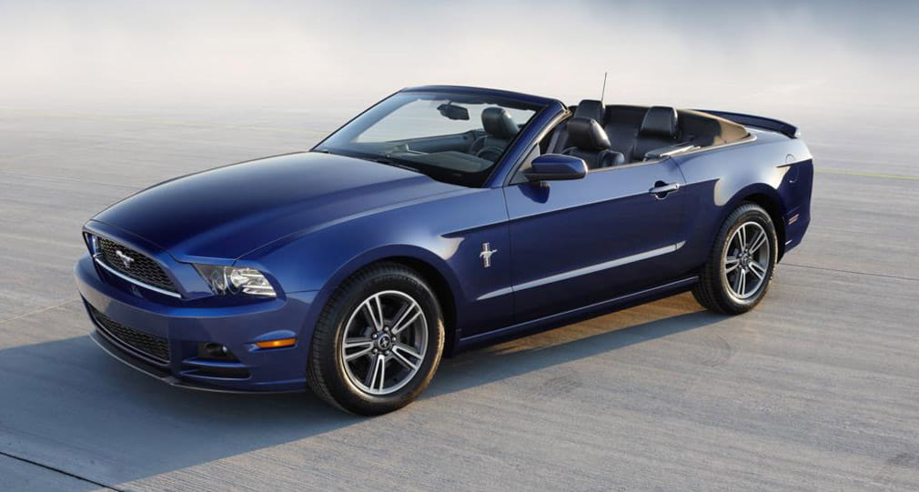 Ford mustang convertible motors #8