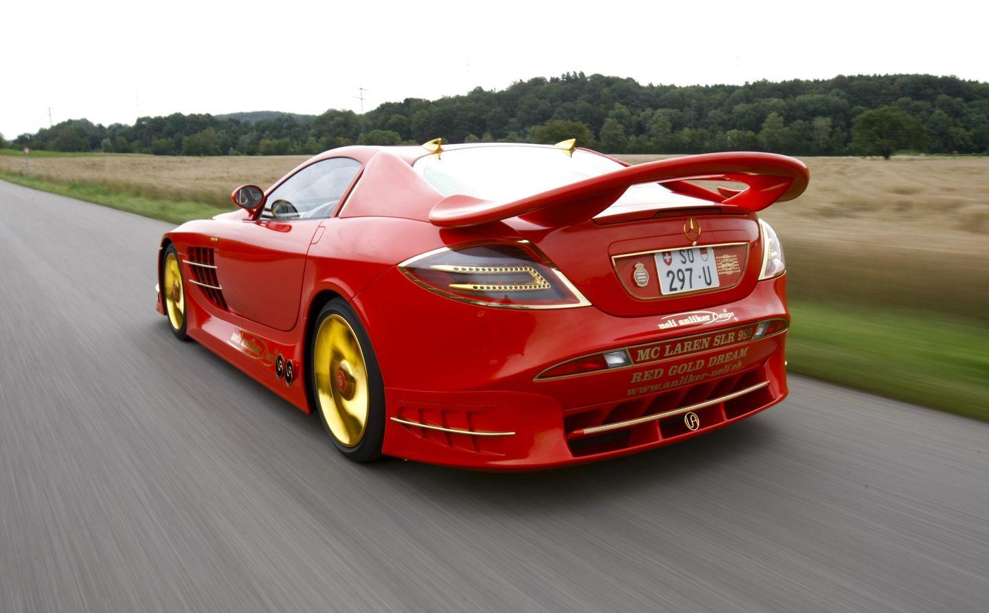 Mercedes Benz SLR MCLAREN 999 Red