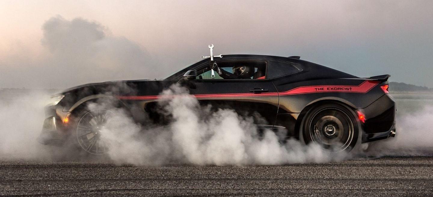 Hennessey Exorcist: un Chevrolet Camaro ZL1 de más de  CV para  practicar exorcismos a los Demon | Diariomotor