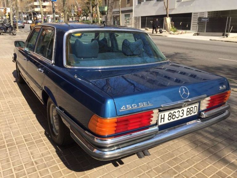 A Cuerpo De Rey El Mercedes 450 Sel 6 9 Blindado De Juan Carlos I Podria Acabar En Tu Garaje Diariomotor