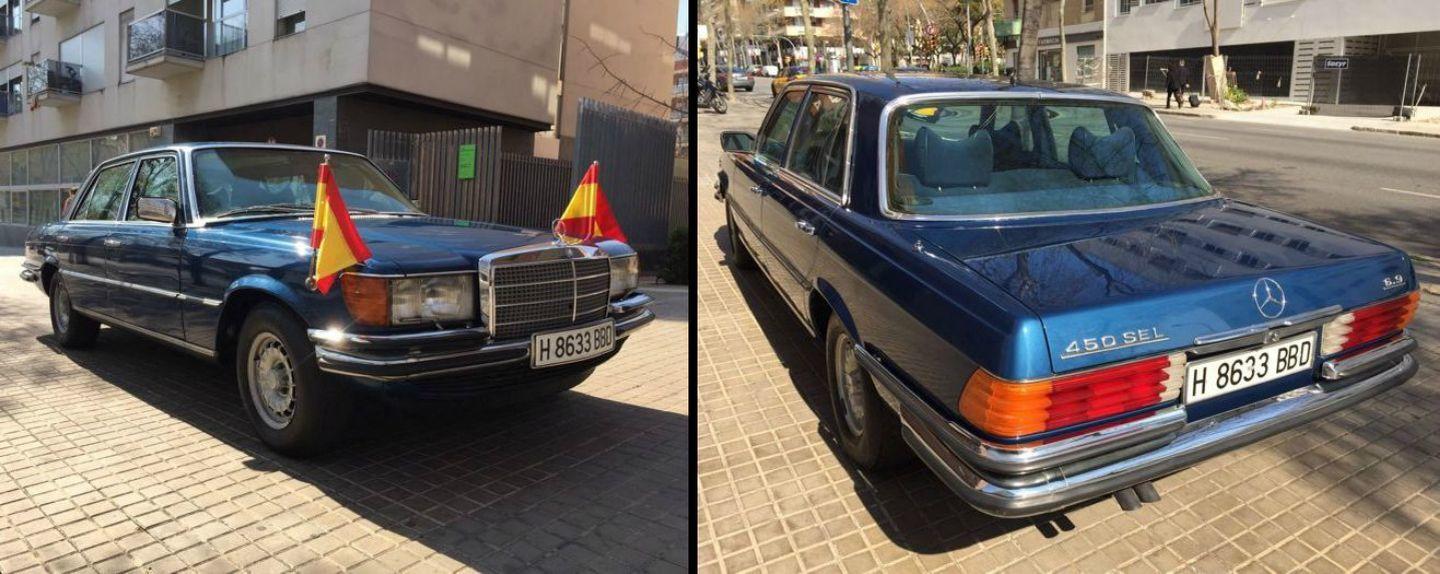 A Cuerpo De Rey El Mercedes 450 Sel 6 9 Blindado De Juan Carlos I Podria Acabar En Tu Garaje Diariomotor