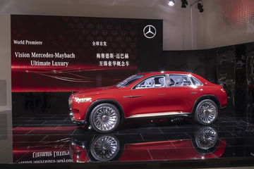 Mercedes Benz Vernissage “vision Mercedes Maybach Ultimate Luxury” Am Vortag Der Auto China 2018