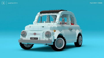 Fiat 500 Lego 5