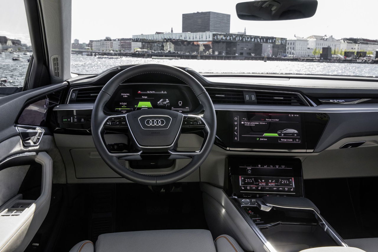 The Interior Of The Audi E Tron Prototype