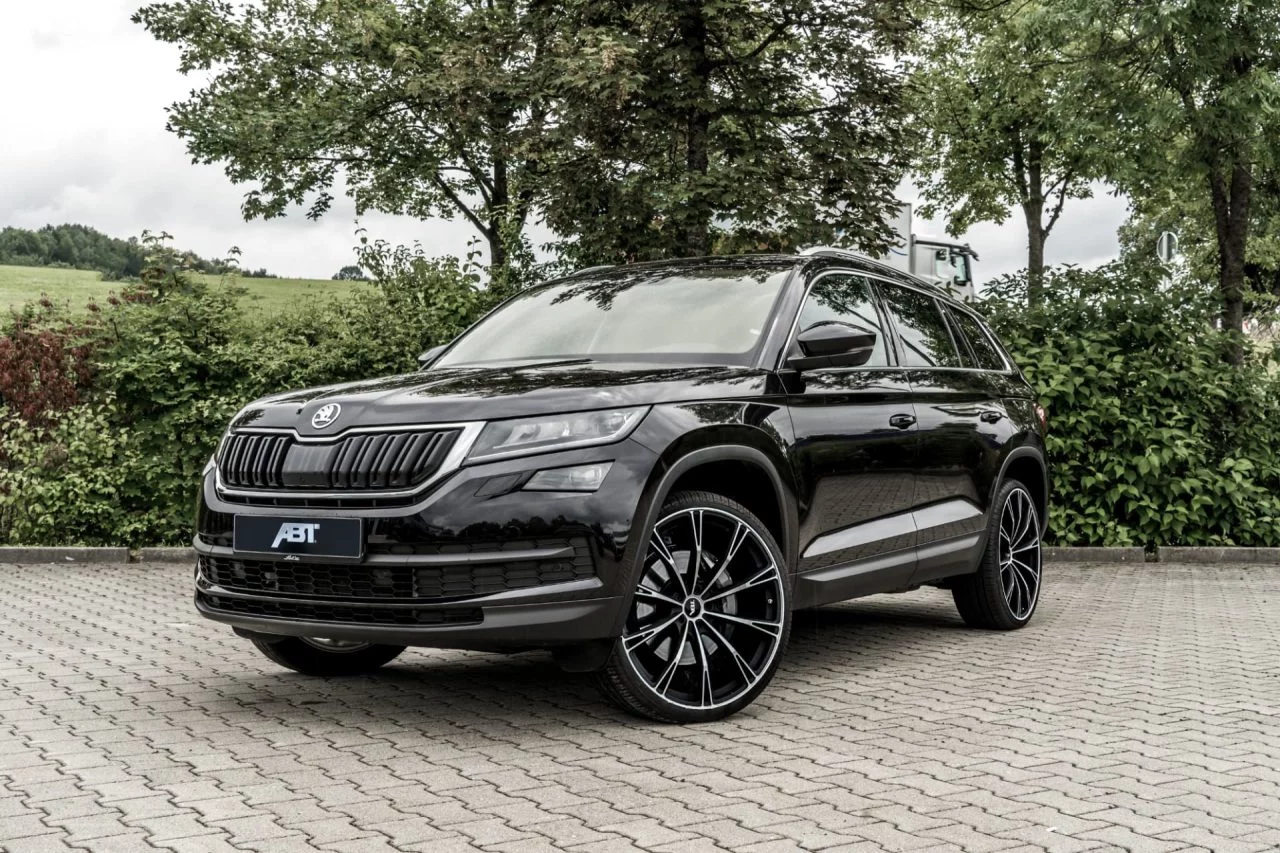 Abt Skoda Kodiaq Gr Mattblack Front