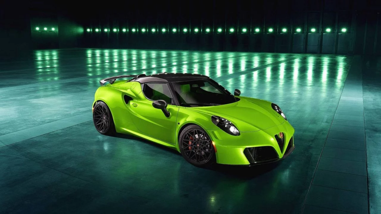 Alfa Romeo 4c Verde Tuning Dm 1