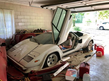 Countach Barn Find 6