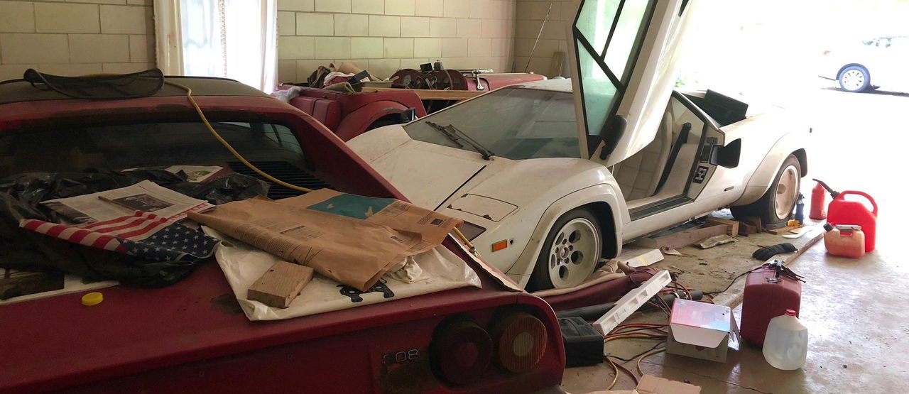 Countach Barn Find P