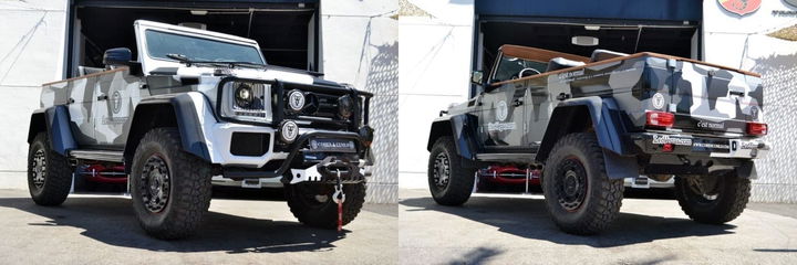 Mercedes G500 4x42 Cabrio Jon Olsson 0819 01