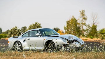 Porsche 959 Accidente Subasta 0818 005