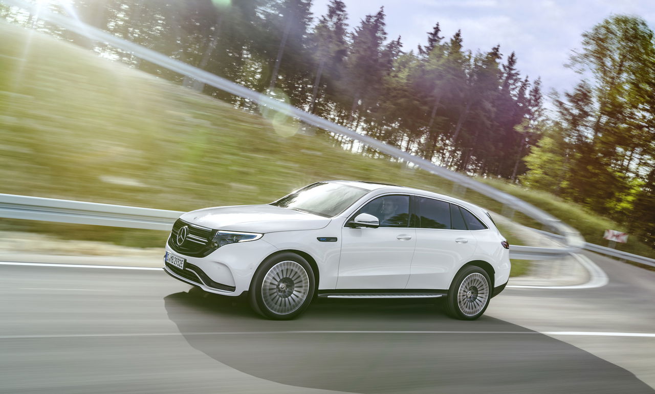 Der Neue Mercedes Benz Eqc Der Erste Mercedes Benz Der Produkt Und Technologiemarke Eq The New Mercedes Benz Eqc The First Mercedes Benz Under The Product And Technology Brand Eq