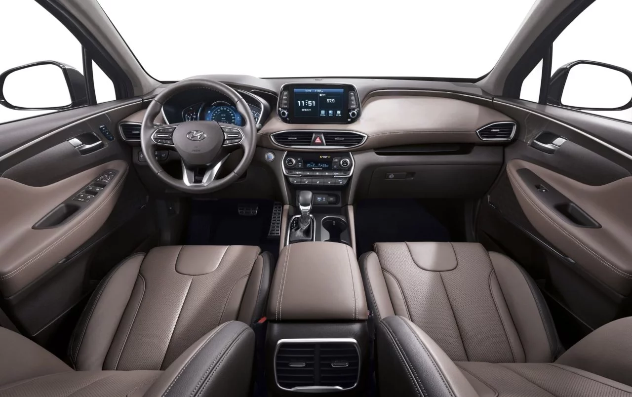 New Generation Hyundai Santa Fe Interior 2