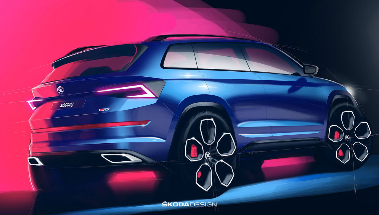 Skoda Kodiaq Rs 2018 Imagenes Bocetos 01