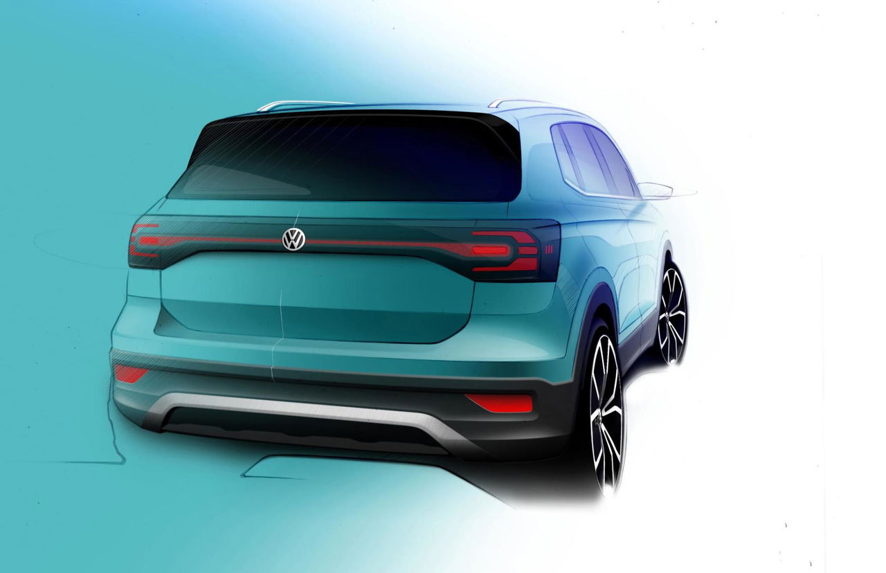 Volkswagen T Cross Sketch 2