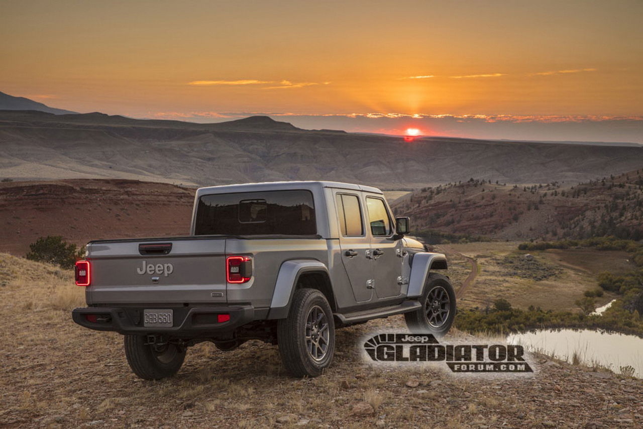 Jeep Gladiator Wrangler Pick Up Dm 2