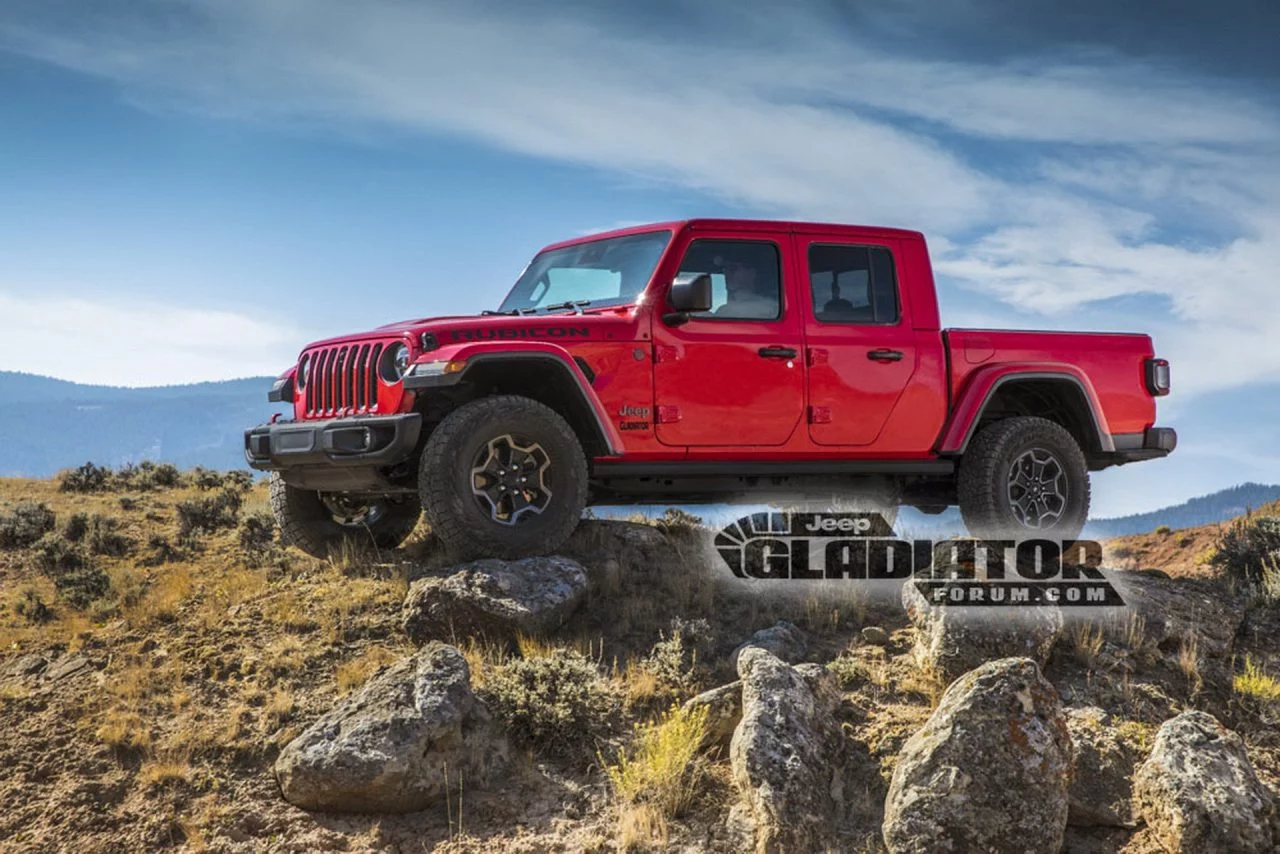 Jeep Gladiator Wrangler Pick Up Dm 3