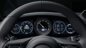 Porsche 911 2019 992 Cuadro Instrumentos Digital