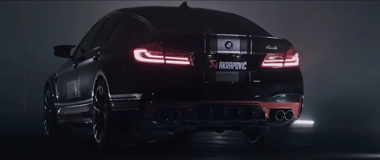 Escape Akrapovic Bmw M5 1