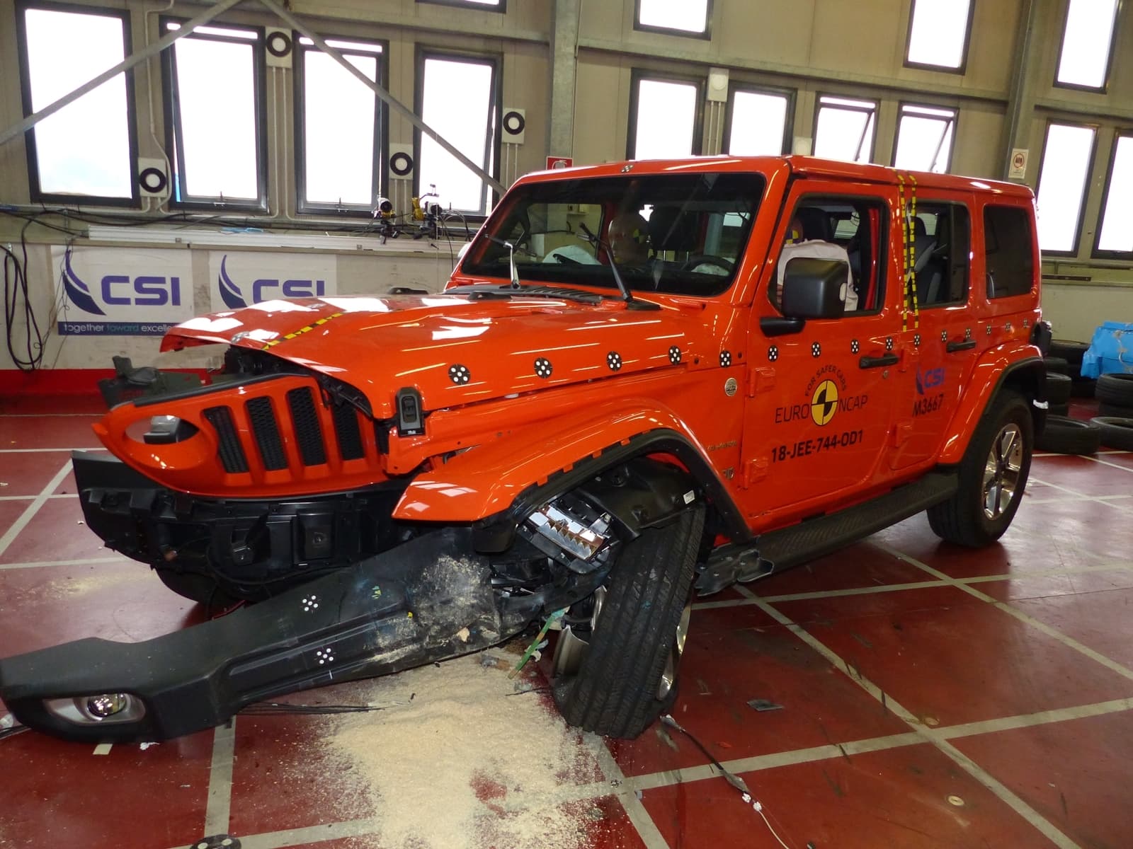 Batacazo del nuevo Jeep Wrangler en EuroNCAP: ¡solo 1 estrella! |  Diariomotor