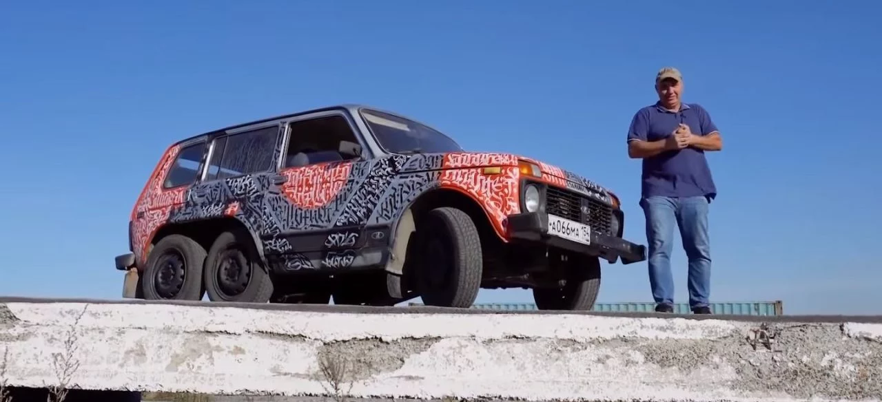 Lada Niva 6x6 Rusia