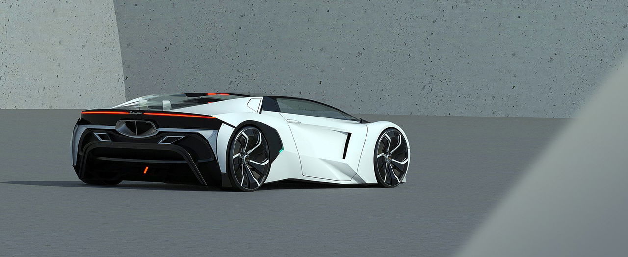 Lamborghini Hibrido Coche Concept 7