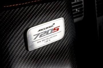 Mclaren 720s Spa 68 Collection Dedication Plate