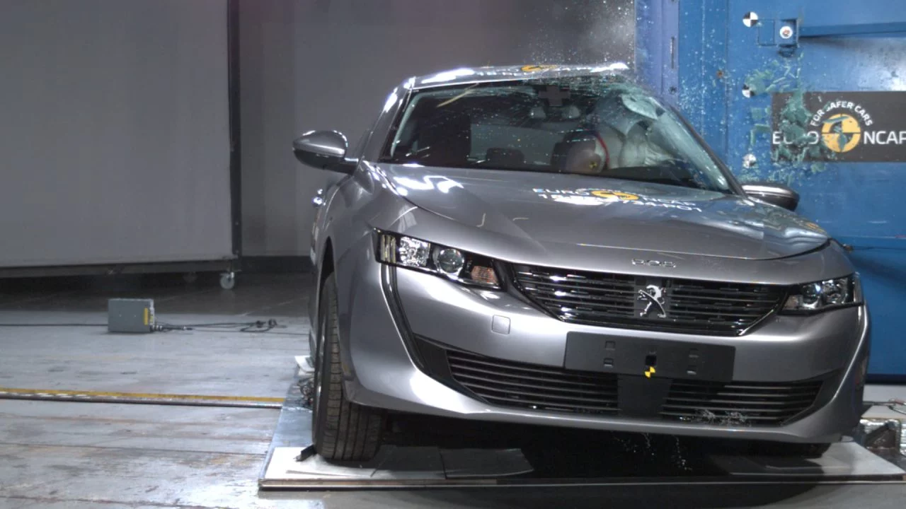 Peugeot 508 Euroncap Crash Test