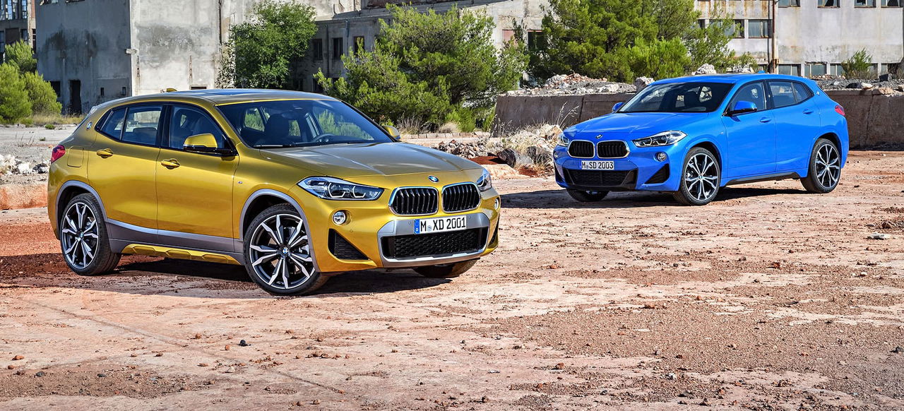 Bmw X2 Amarillo Azul 2019 Coches Mercedes