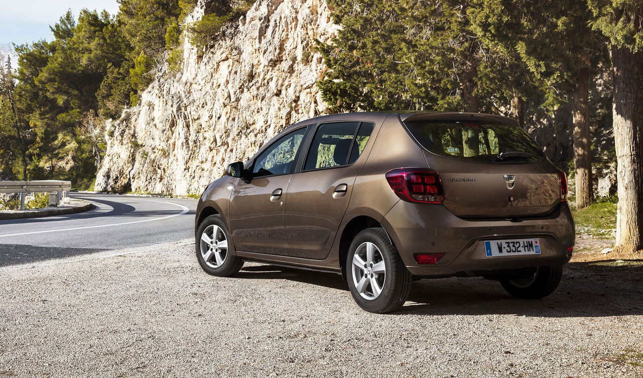 Dacia Sandero 2019 Marron Trasera 07