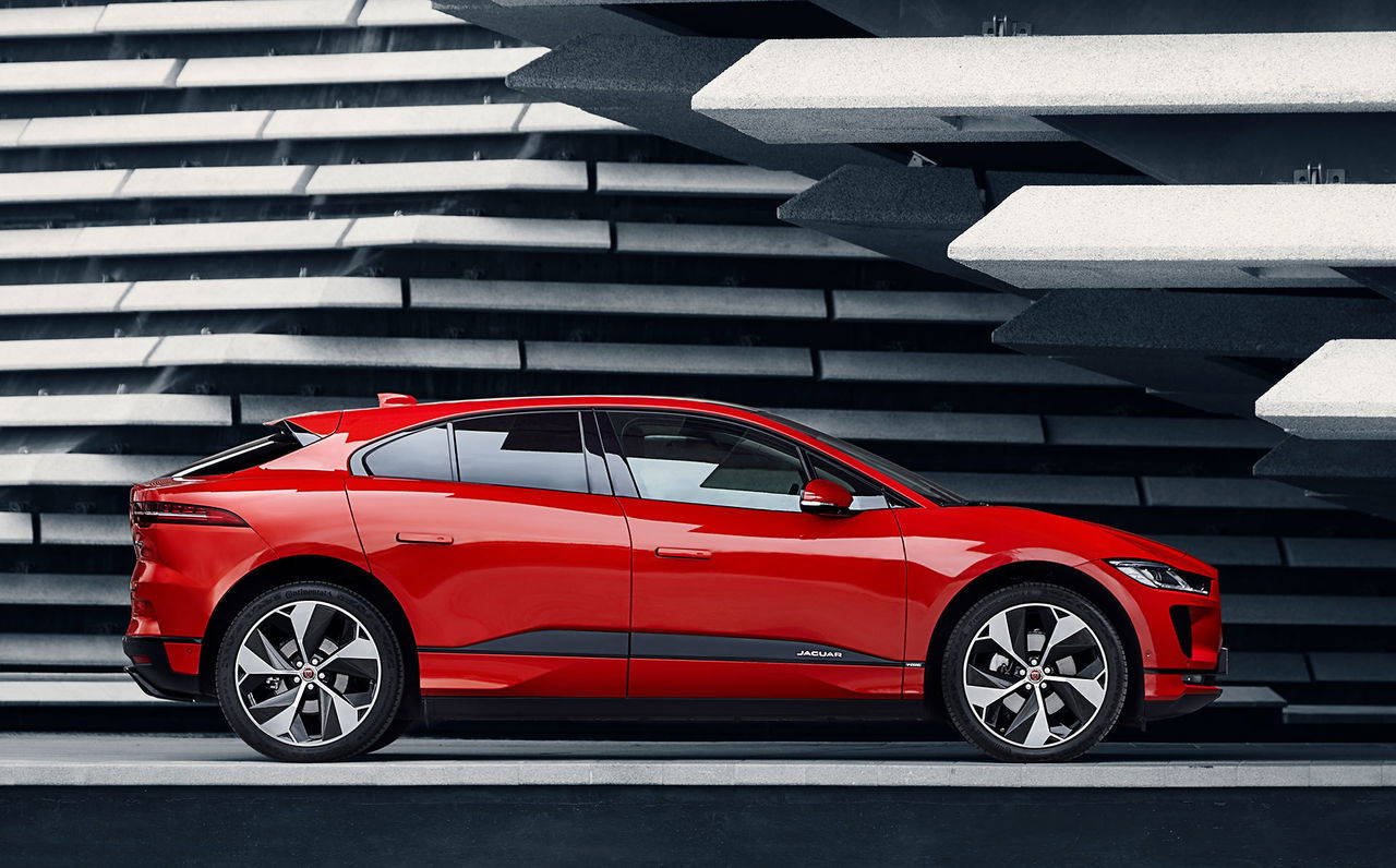 Jaguar I Pace 2019 Rojo Exterior Lateral