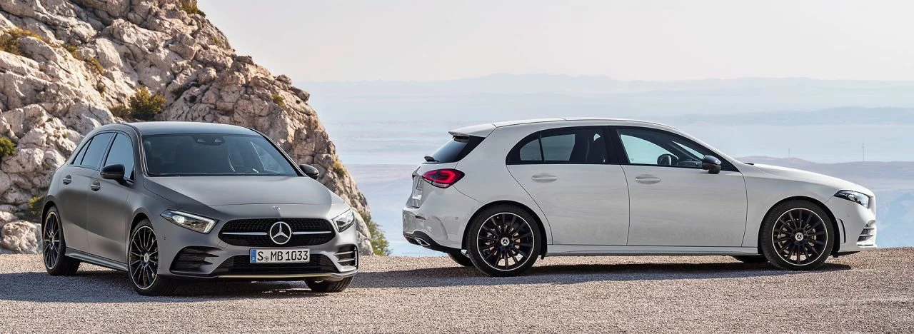 Mercedes Clase A 2019 Exterior Blanco Gris