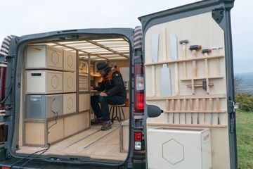 Nissan Unveils Nv300 Concept Van, A Mobile Workshop For A Creati