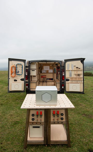 Nissan Unveils Nv300 Concept Van, A Mobile Workshop For A Creati