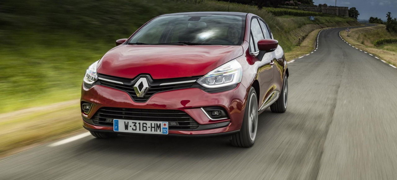 Renault Clio 2018 Rojo Frontal Exterior