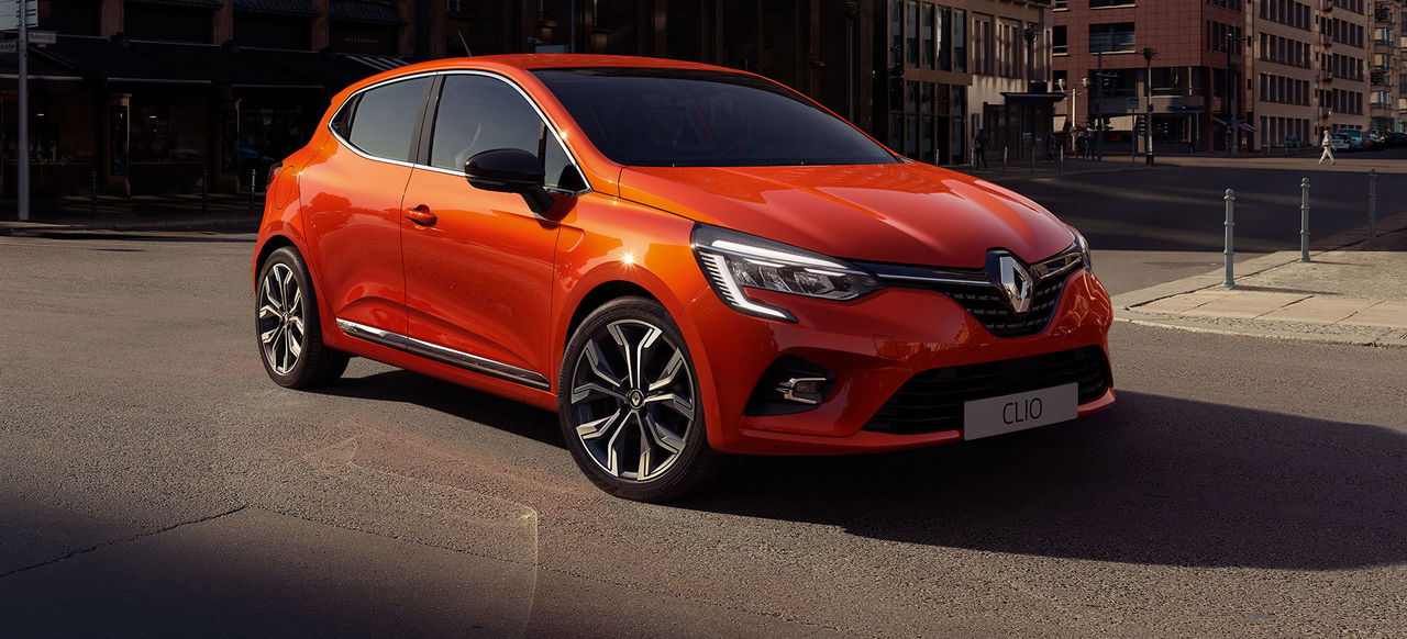 Renault Clio 2019 Naranja Exterior Fronta 03