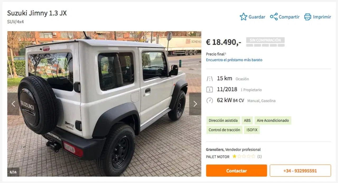 Suzuki Jimny Ocasion Dm 1