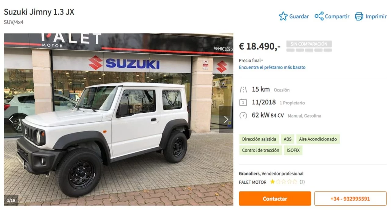 Suzuki Jimny Ocasion Dm 3