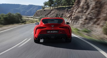 Todos Los Detalles Rojo Exterior Toyota Supra Red Location 004 153728