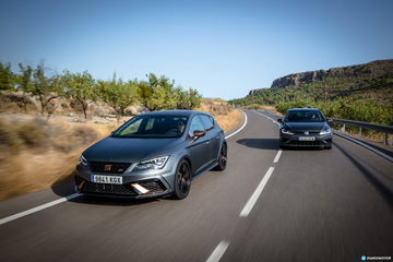 Volkswagen Golf R Seat Leon Cupra R 7 