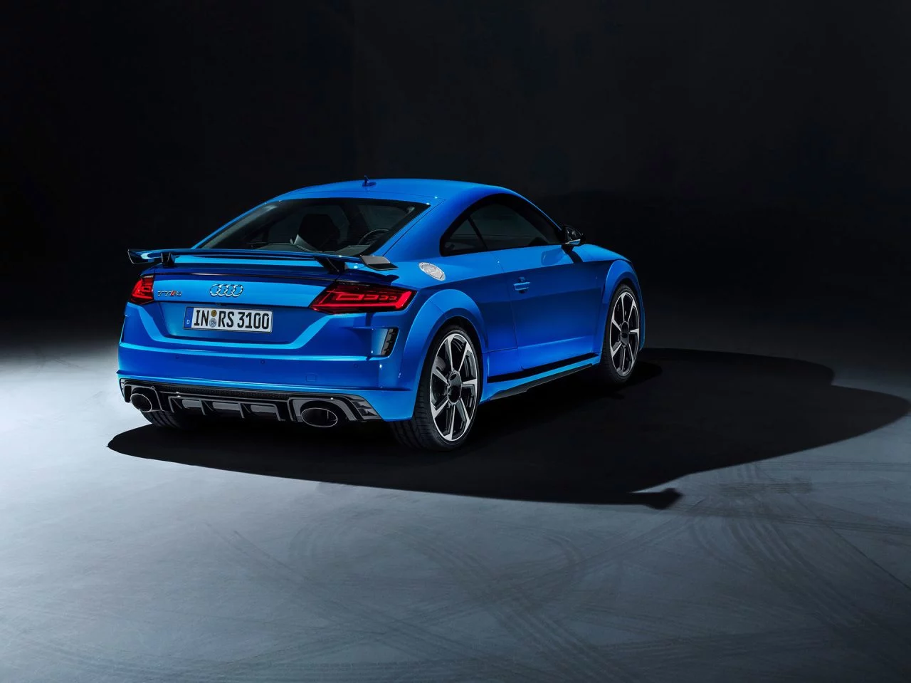 Audi Tt Rs 2019 Azul Exterior 02