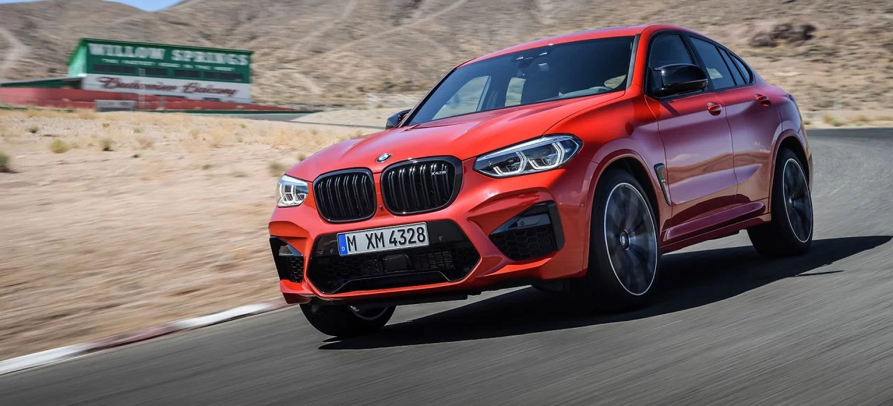 Bmw X4 M 2019 Rojo Exterior Movimiento 08