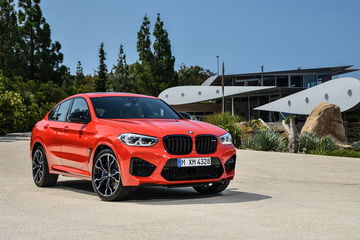 Bmw X4 M 2019 Rojo Exterior Movimiento 34