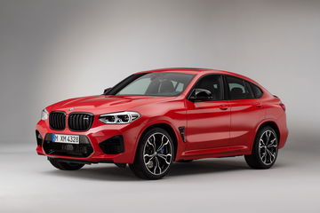 Bmw X4 M Frontal 2019 Rojo